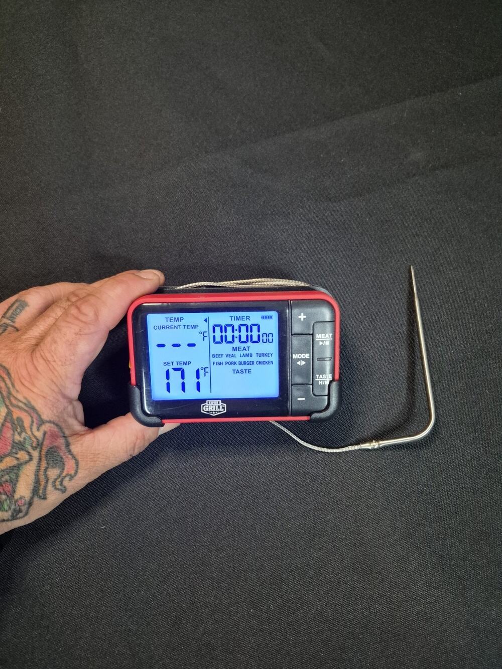 Expert Grill Wireless Digital Grilling Thermometer BBQ With Magnetic Base